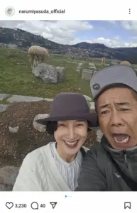 安田成美　木梨憲武と夫婦初共演の旅ロケでの仲良しショット披露に「ベストオブ夫婦賞」「憧れのご夫婦」 - スポニチ Sponichi Annex 芸能