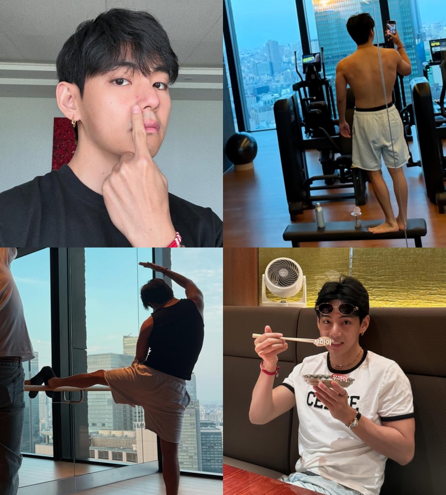 背中の筋肉・バレエ・ニキビ…防弾少年団V、一日で「いいね」680万件が付いた写真