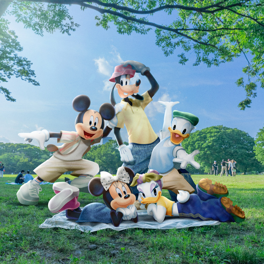King & Prince×ミッキーマウスコラボビジュアル表現の渋谷で今夏大型キャンペーン！POP UP SHOPオープン1
