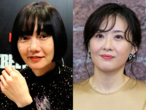 （左から）ペ・ドゥナ、前田亜季