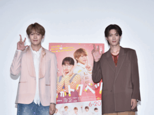 M!LK 山中柔太朗＆DXTEEN 大久保波留が映画『君がトクベツ』追加舞台挨拶に登壇!