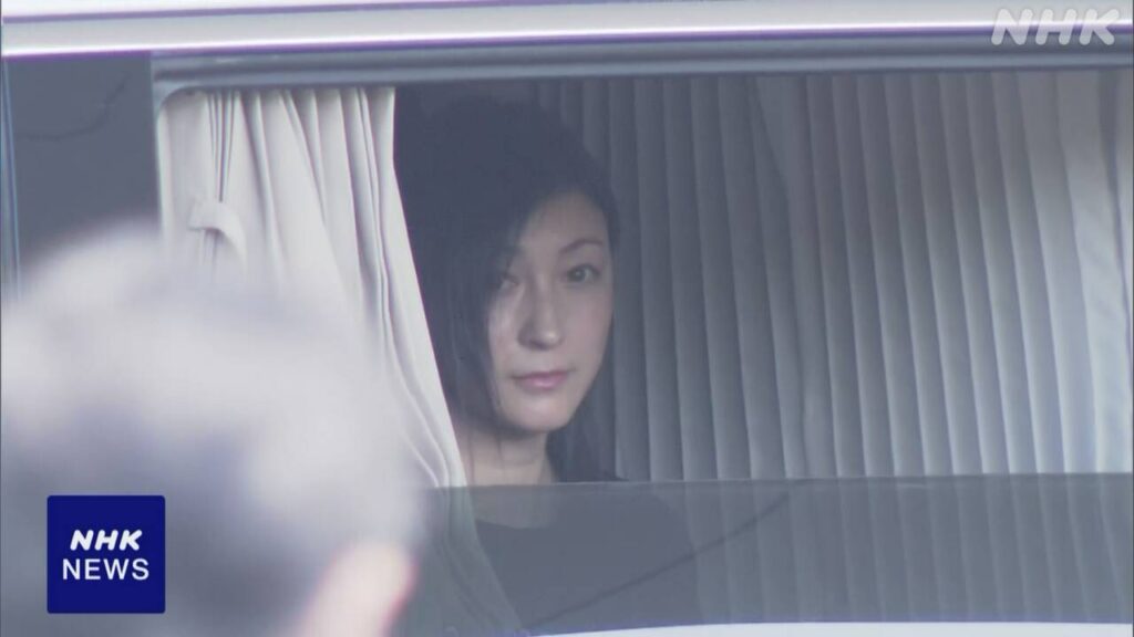 広末涼子さん 4月の高速道路追突事故現場で立ち会い 状況確認 | NHK