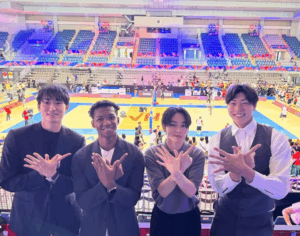 俳優・宮世琉弥、ネーションズリーグ応援後に“Wポーズ”で選手との交流報告 | 話題の投稿 | スポーツブル (スポブル)