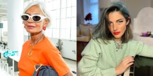 グレーヘアを最大限に魅せる短めボブ！ ツヤと立体感を出すテクをプロが解説 | ビューティ | ELLE ［エル デジタル］