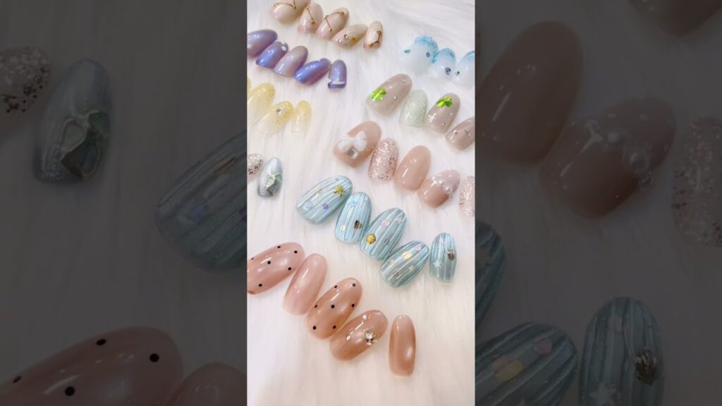 【ネイル】シンプルコース新作デザイン🫧 #nailart #summernails #shorts #東京ネイルサロン #トレンドネイル #ワンホンネイル #韓国ネイル #夏ネイル #ニュアンスネイル