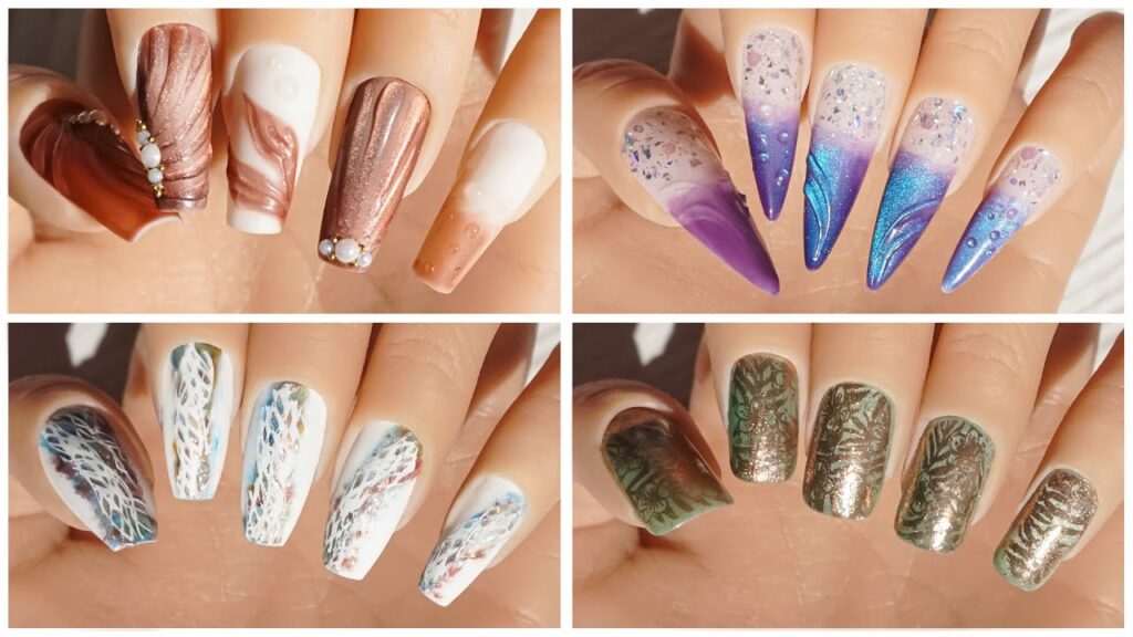 ネイルアートデザイン 2025 🌸💅 夏のまとめ＆簡単デザイン | シンプルなネイルアートのアイデア | かわいいネイル 💖