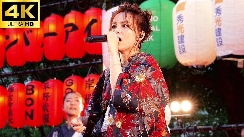 【4K】「夢見る少女じゃいられない」- 相川七瀬  ライブ【中野駅前大盆踊り大会 2025】