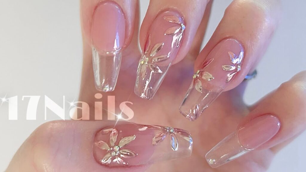 うるうるチュルチュルネイル💅クリアフレンチネイル❄️冬ネイル🌨️お花ネイル🌸チップで長さ出しからネイルデザインまで うるうるチュルチュルネイル💅クリアフレンチネイル❄️冬ネイル🌨️お花ネイル🌸チップで長さ出しからネイルデザインまで