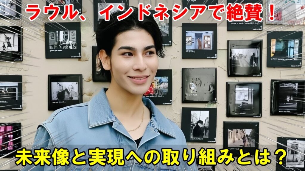 多才な才能を持つラウール、インドネシアの「beautynesia」で称賛の嵐：彼が描く未来像と、その実現に向けた取り組みとは。 | メメの瞬間