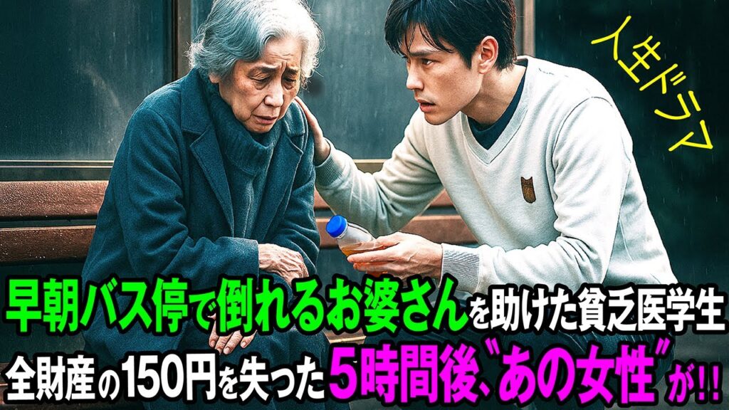 もやし弁当の極貧医大生が全財産150円を失った　現れた女性に教室騒然