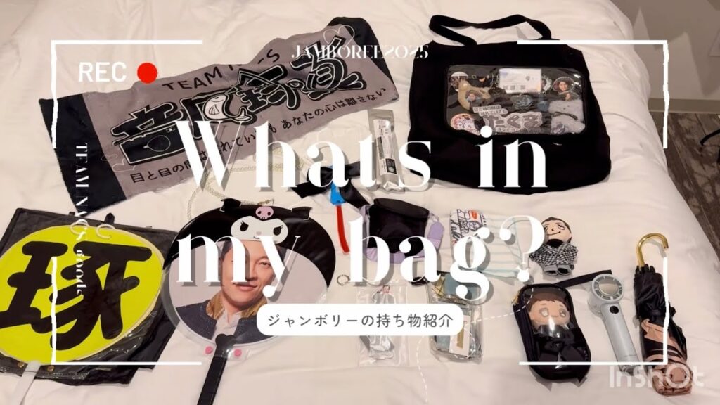 【Vlog】Ep18 チームナックスの応援グッズは？ジャンボリーの持ち物　#音尾琢真 #安田顕 #大泉洋 #バッグの中身