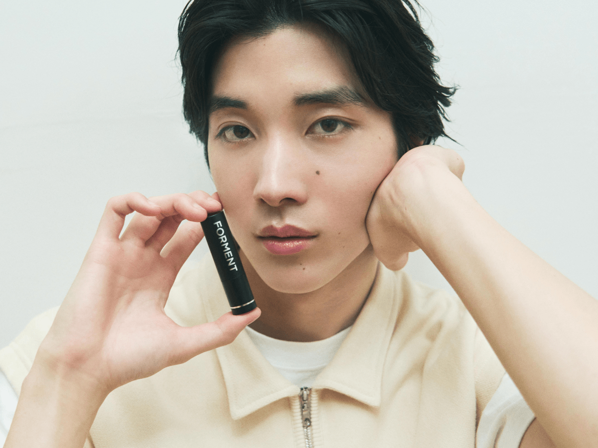 FORMENT(フォルメント)　メンズリップ　使用した後