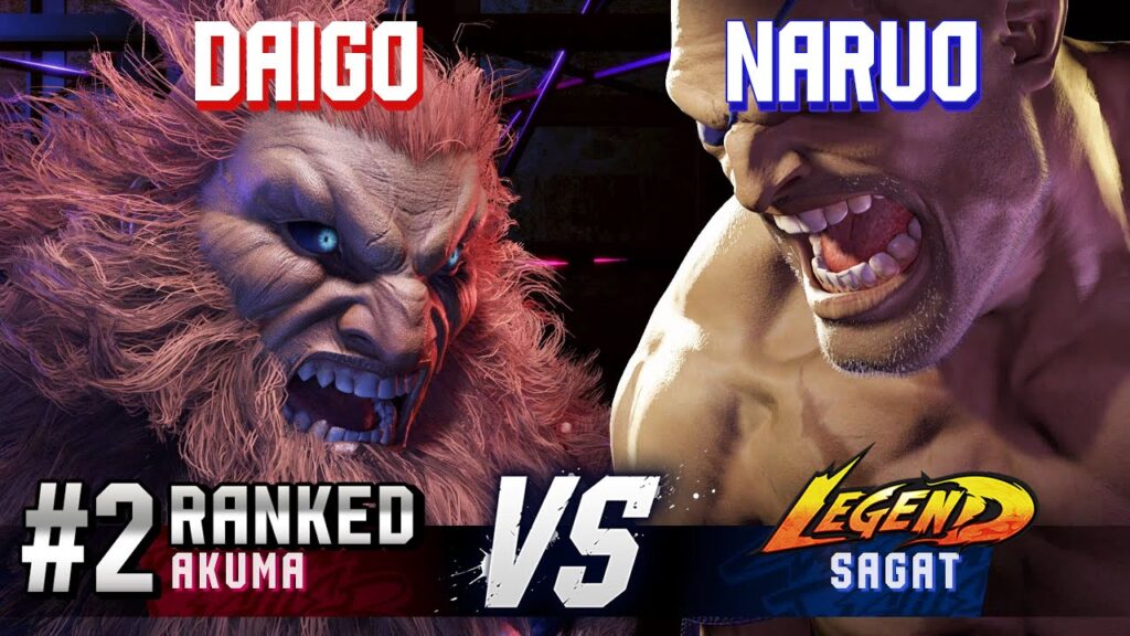 SF6 ▰ DAIGO (#2 Ranked Akuma) vs NARUO (Sagat) ▰ High Level Gameplay SF6 ▰ DAIGO (#2 Ranked Akuma) vs NARUO (Sagat) ▰ High Level Gameplay
