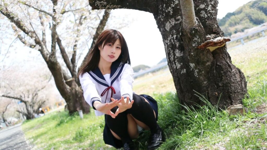 美しい日本の桜・制服お花見ポートレート撮影 portrait art videography 美しい日本の桜・制服お花見ポートレート撮影 portrait art videography