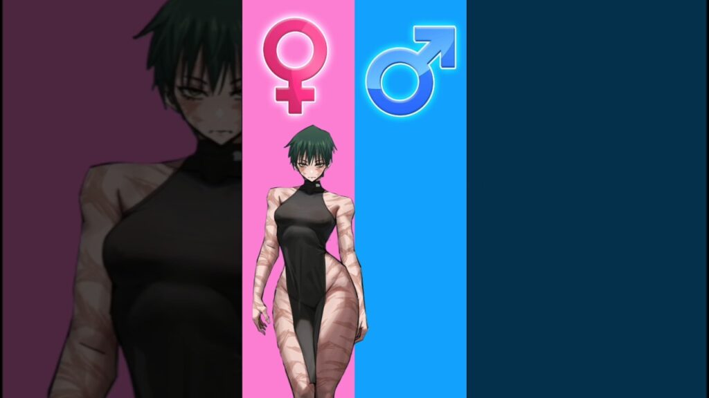 Jujutsu Kaisen Characters Gender Swap ♂️♀️#yujiitadori #sukuna #gojosatoru #makizenin #megumi