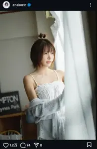 えなこ　“ちょんまげ”姿披露に「夏の朝って感じ」「ちょんちょん触りたくなっちゃう」「ステキ」 - スポニチ Sponichi Annex 芸能
