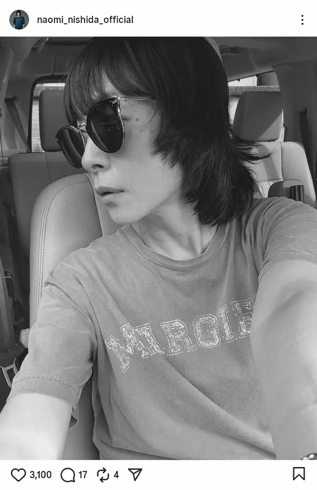 西田尚美「髪切りました」モノクロの近影にファン釘付け「松田優作？」「ミュージシャンぽい」「お似合い」 - スポニチ Sponichi Annex 芸能