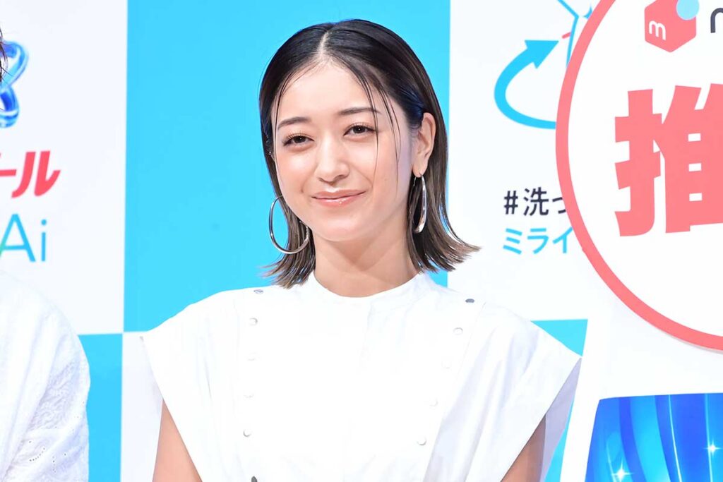 「#洗ってはじメル_ミライプロジェクト」発足式に出席した池田美優【写真：ENCOUNT編集部】