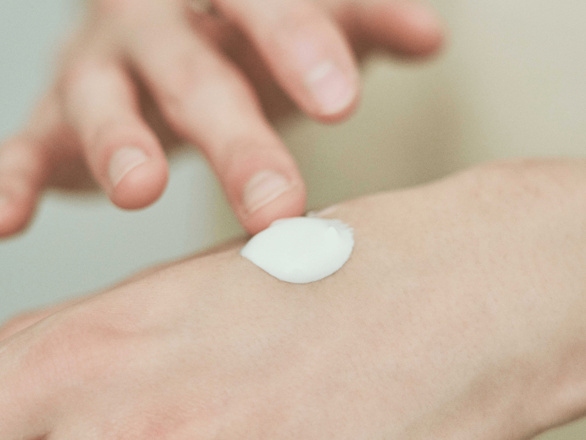 Beauty of joseon ピュアライスサンクリーム　テクスチャー