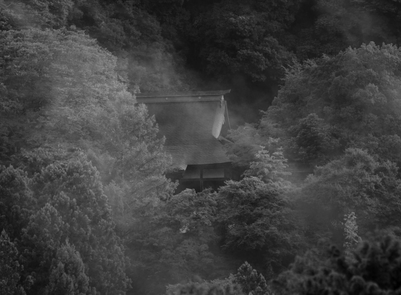 「川上」の舞台である奈良の川上村・金剛寺の荘厳な風景　© 2025 万作の会