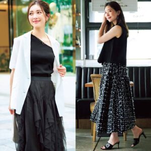 【40代の晩夏コーデ術】重く見えない『黒アイテム』人気ランキングTOP5 – STORY [ストーリィ] オフィシャルサイト
