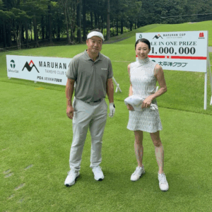 ミニワンピノースリウエアで美肌全開！田中雅美、マルハンカップ参加オフショットに注目！ | 話題の投稿 | スポーツブル (スポブル)