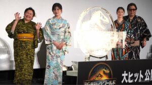 【エンタメ取材現場】松本若菜 吉川愛 楠大典 やす子 映画「ジュラシック・ワールド／復活の大地」大ヒット記念 新ジュラ夏祭り