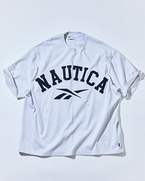 「Reebok（リーボック）× NAUTICA（ノーティカ）」のコラボウェア「ARCH LOGO TEE」