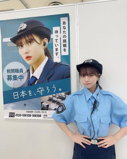 新人税関verの田中美久が可愛すぎる！ポスターがリアル過ぎて本当にありそう！？ | 話題の投稿 | スポーツブル (スポブル)
