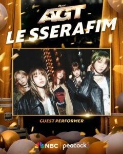 LE SSERAFIM、K-POPガールズグループ初の『アメリカズ・ゴット・タレント』出演 | KOREA WAVE