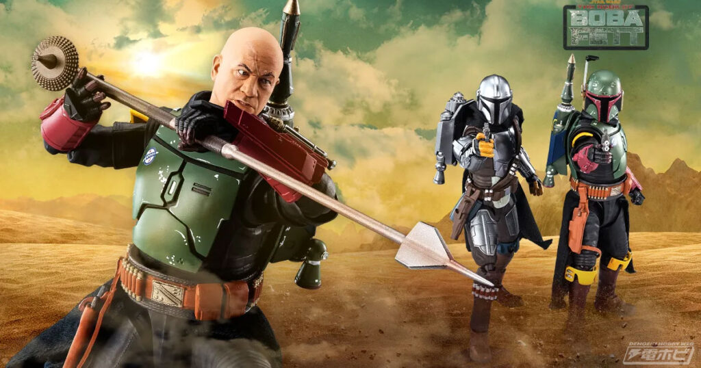 『ボバ・フェット/The Book of Boba Fett』ボバ・フェットが頭部のデジタル彩色デザインとカラーリングを新たにS.H.Figuartsに再登場! 『ボバ・フェット/The Book of Boba Fett』ボバ・フェットが頭部のデジタル彩色デザインとカラーリングを新たにS.H.Figuartsに再登場!