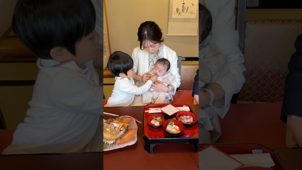 お食い初めしてきました✨ #shorts