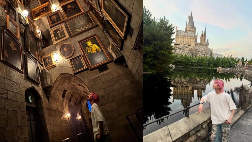 佐久間大介がホグワーツ城を背にたそがれビールジョッキを手に笑顔を見せるUSJ満喫ショットに「彼氏感強くて恋」「楽しんでる姿かわいい」 佐久間大介がホグワーツ城を背にたそがれビールジョッキを手に笑顔を見せるUSJ満喫ショットに「彼氏感強くて恋」「楽しんでる姿かわいい」