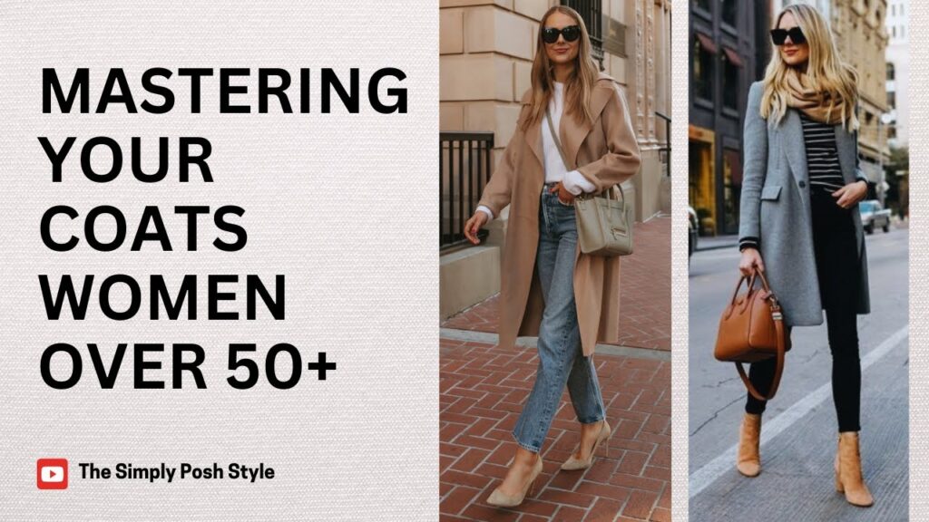 5 Basic Stylish Wool Coats you Need and How to Style for Women Over 50+