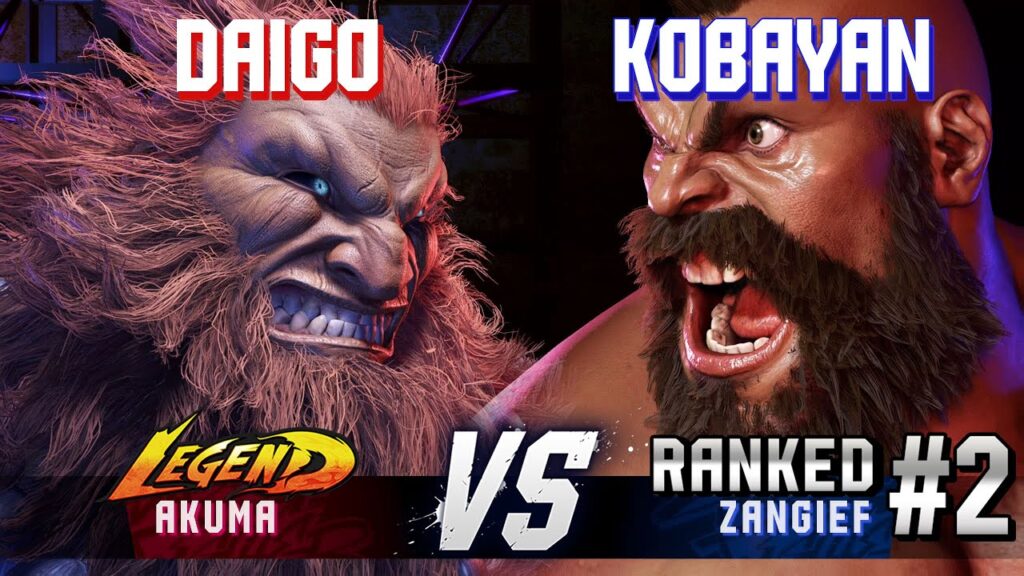 SF6 ▰ DAIGO (Akuma) vs KOBAYAN (#2 Ranked Zangief) ▰ High Level Gameplay