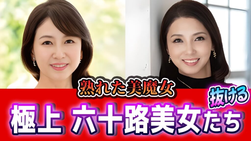 【極上六十路】熟れた美魔女 志田小夏＆沢口紫乃｜センビレ［前編］