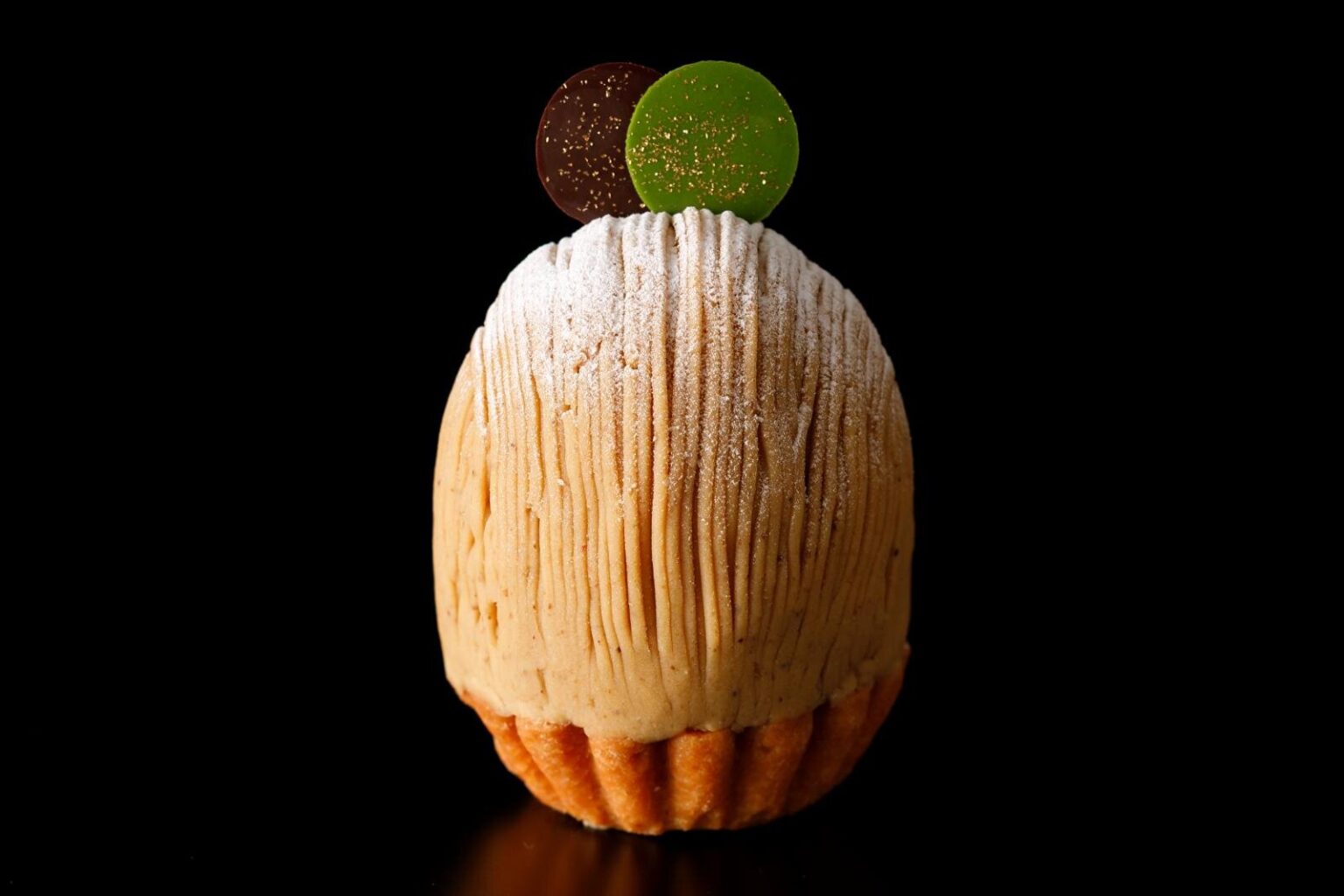 ホテルニューオータニの秋スイーツ「スーパーモンブラン」抹茶クリーム＆黒蜜あんこで和風仕立てに - ファッションプレス