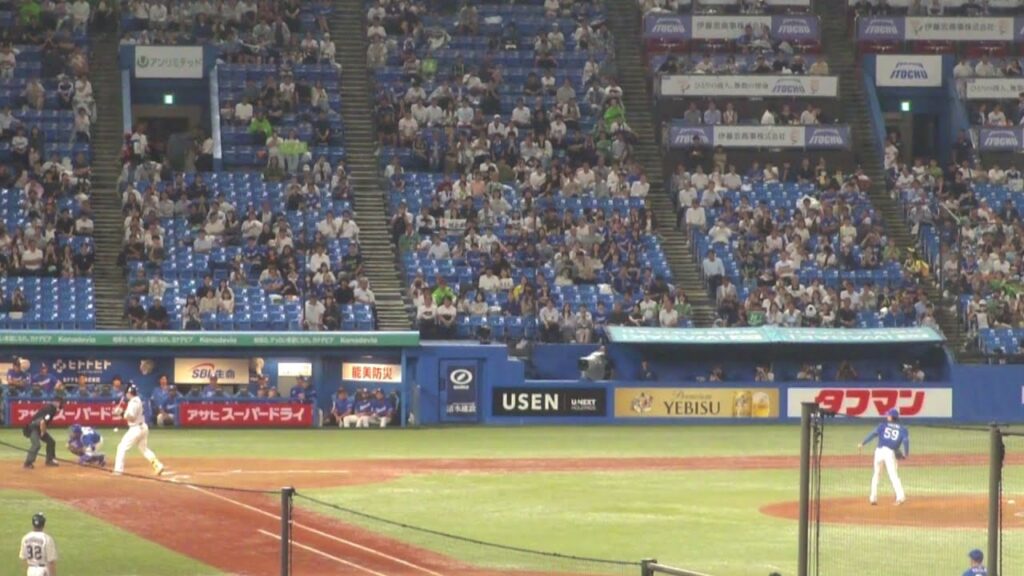 ヤクルト 村上宗隆 2打席連続デッドボール　ヤクルト vs 中日　2025年9月11日(木)　神宮球場