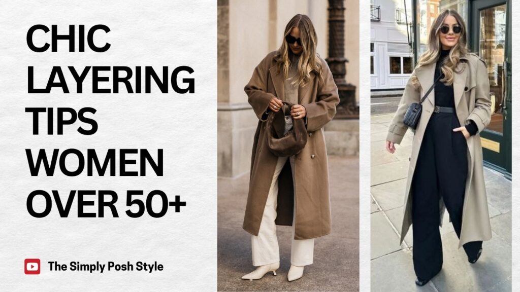 Chic Layering Tips for Effortless Style | Fall & Winter Fashion for Women Over 50+