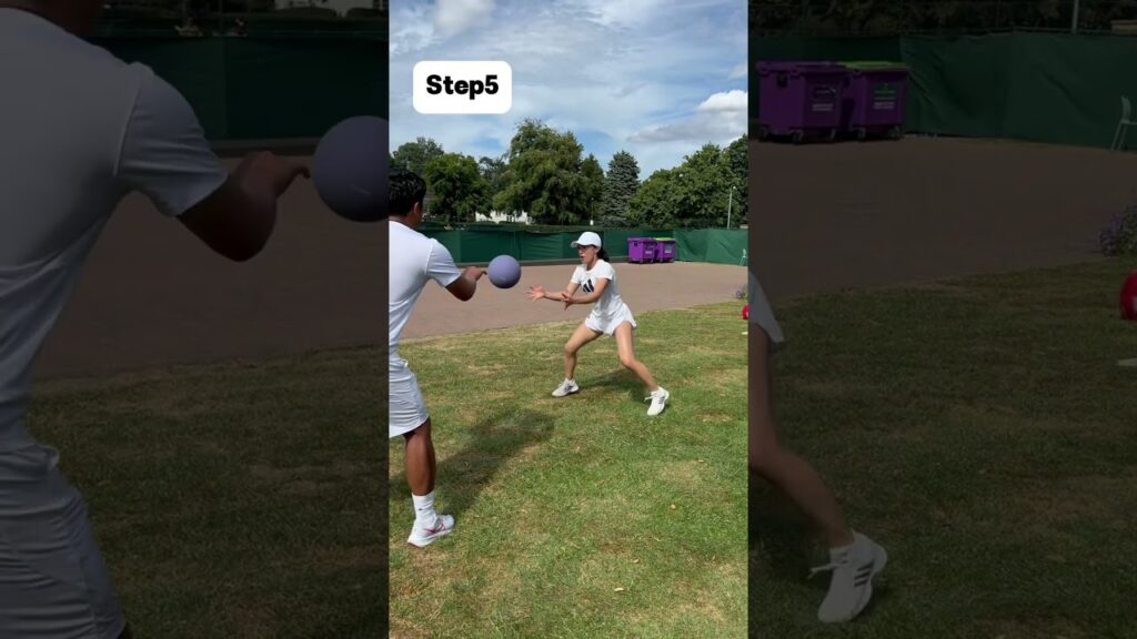 【ウィンブルドンテニス】加藤未唯選手のストロークの”懐を深く”するための段階的トレーニング