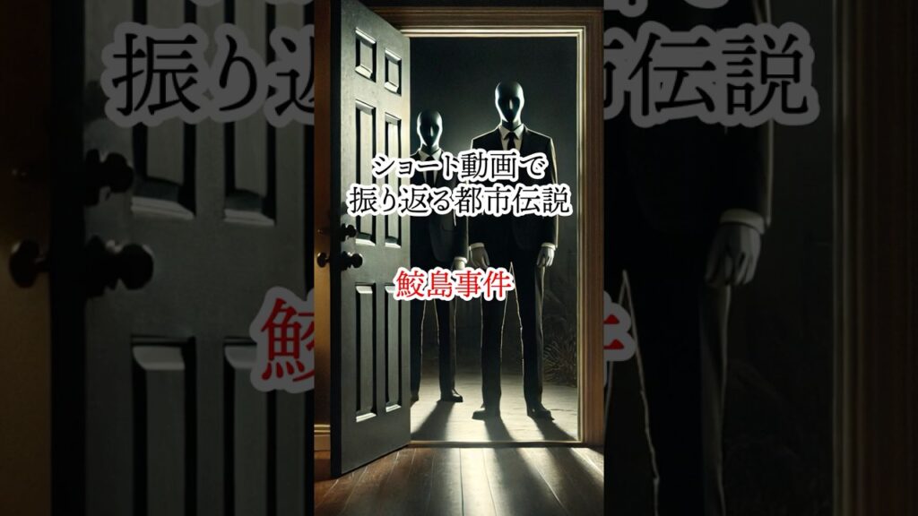 ショート動画で振り返る都市伝説「鮫島事件」 #都市伝説 #怖い話 #urbanlegends  #恐怖 #scary #horror  #ホラー #やりすぎ都市伝説