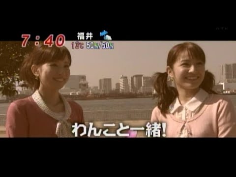 皆藤愛子と長野美郷とわんこのONEスポット