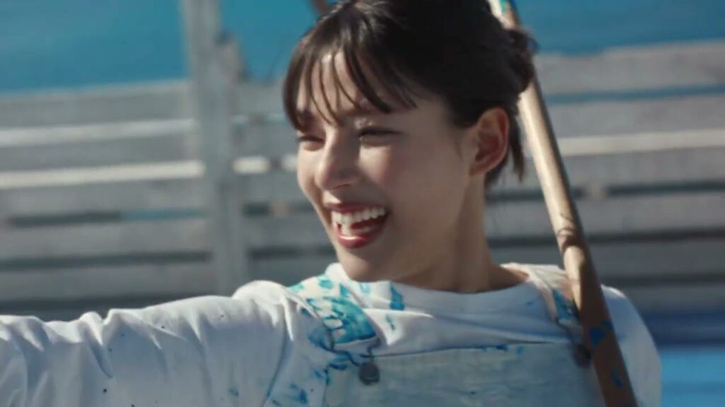 石井杏奈  キリン 氷結 「ペンキを塗った日」篇 TVCM