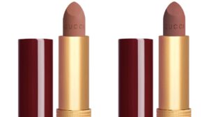 グッチのホリデー限定メイクアップコレクションが、艶めくレッドとゴールドの華やかな装いで登場 | Vogue Japan