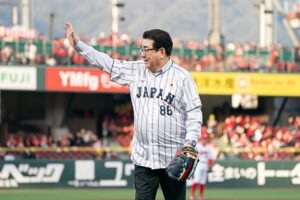本日4月15日（火）は侍ジャパンDAY 山本浩二さんによる始球式も実施 | ジャパン | お知らせ