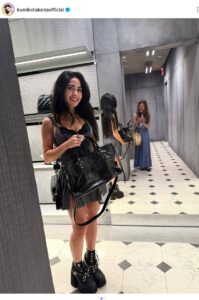 武田久美子のインスタグラム（＠ｋｕｍｉｋｏｔａｋｅｄａｏｆｆｉｃｉａｌ）より