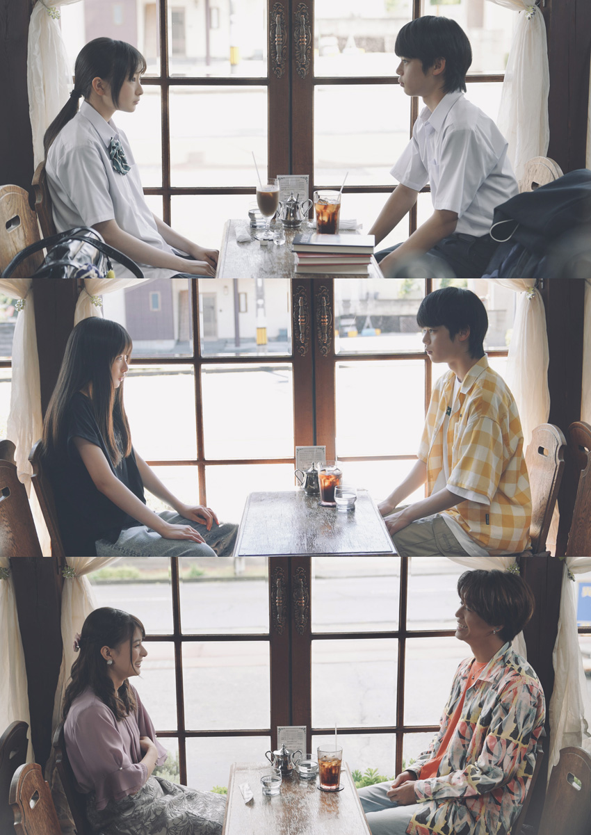 芳根京子と髙橋海人 笑顔のハイタッチも切ない理由？『君の顔では泣けない』新場面写公開2