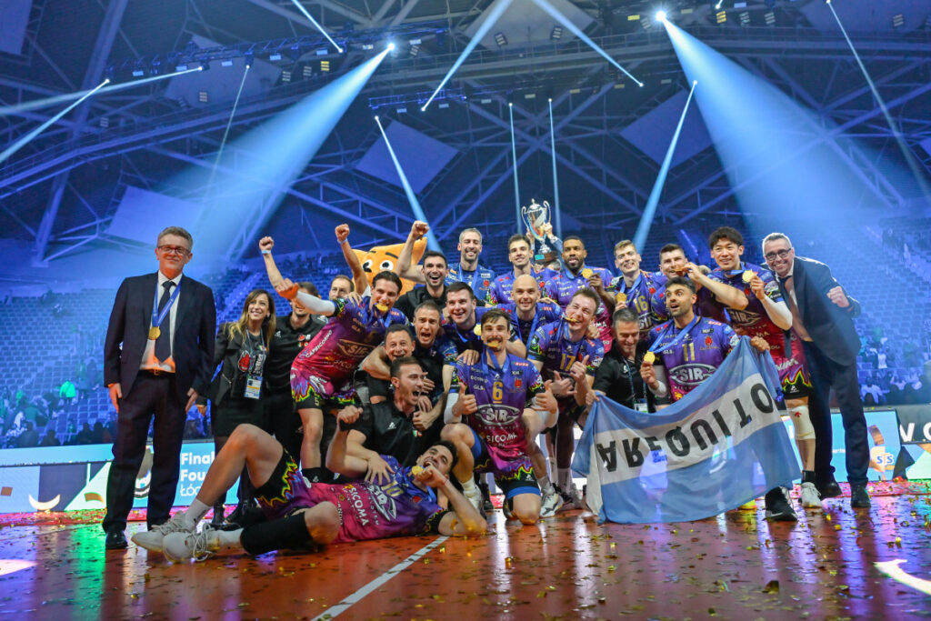 欧州チャンピオンズリーグで初優勝したシル・サフェーティ・ペルージャ