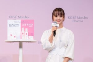 多部未華子さんご登壇！今注目したい有効成分‟ヘパリン類似物質”配合で保スパ重視のスキンケアを実現！コーセー マルホ ファーマ『ヒフニック』『カルテＨＤ』新CM発表会 | 株式会社コーセーのプレスリリース