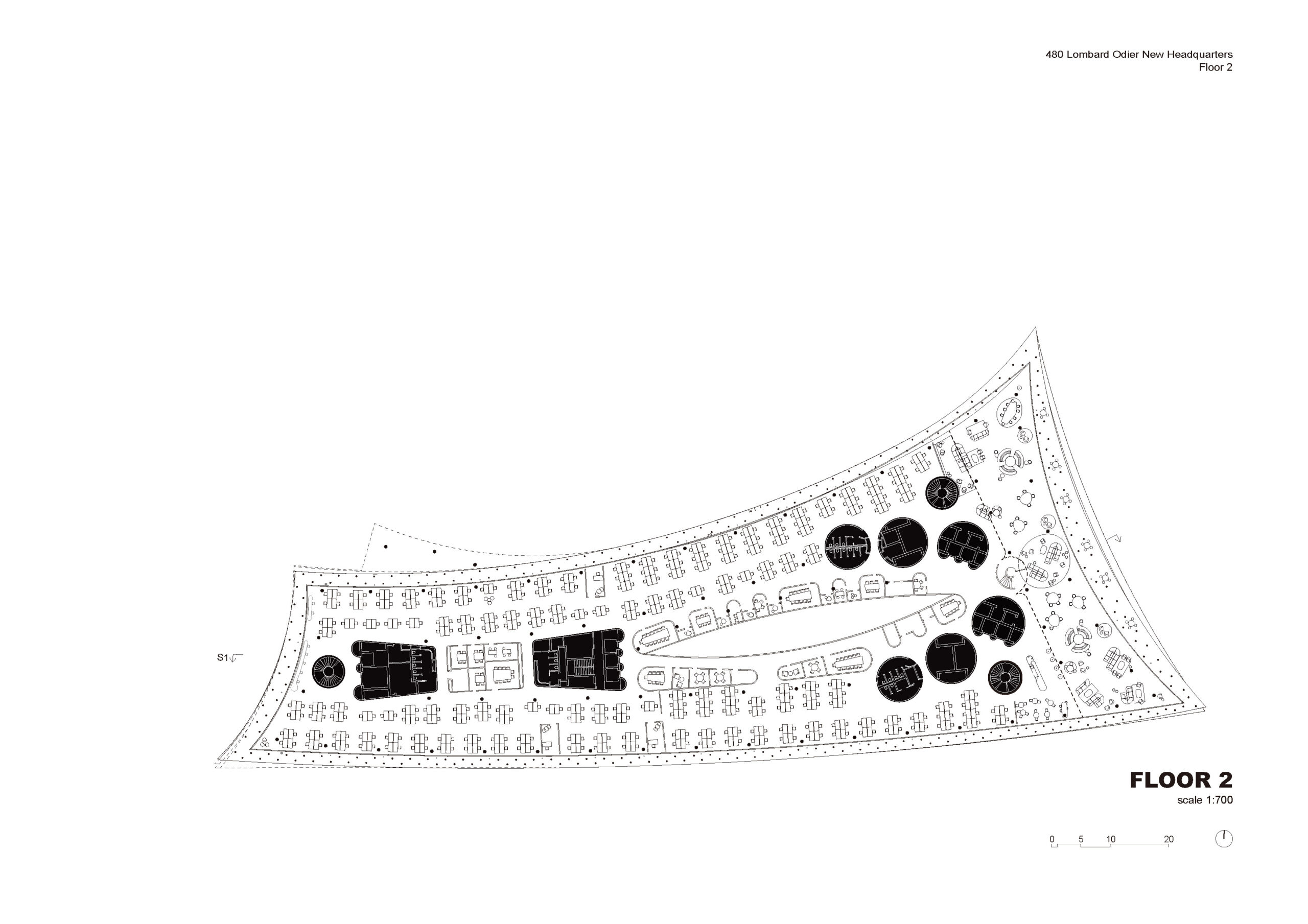 〈ロンバー・オディエ新本社（Lombard Odier New Headquarters）〉ヘルツォーク＆ド・ムーロン（Herzog & de Meuron）